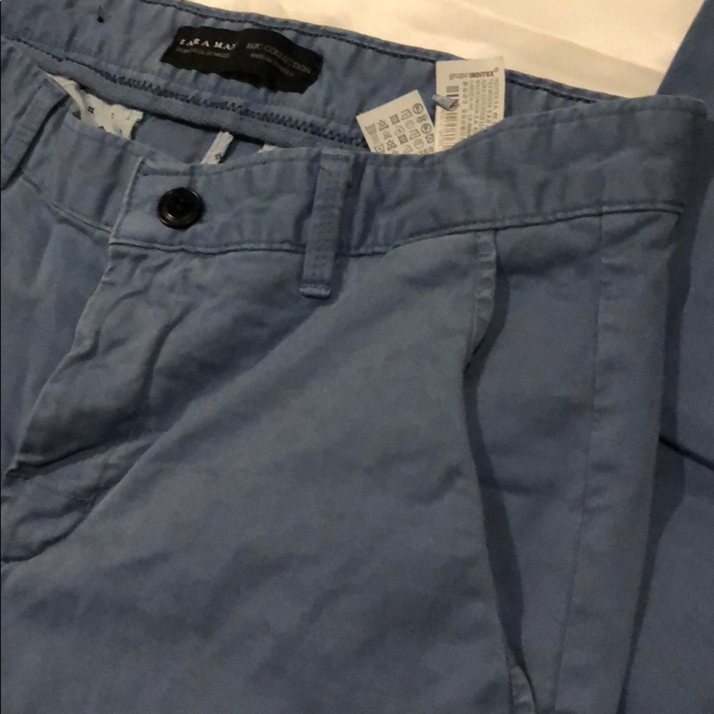 Zara basic blue pants 👖 - Picture 5 of 5